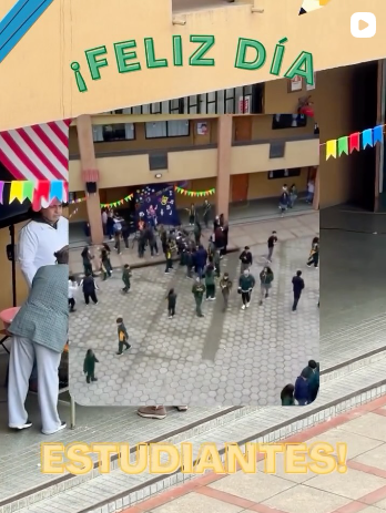 Publicacion de Instagram de Escuela Esperanza